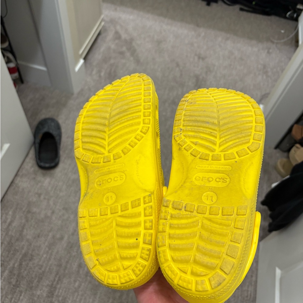 Yellow Crocs - Picture 2 of 2